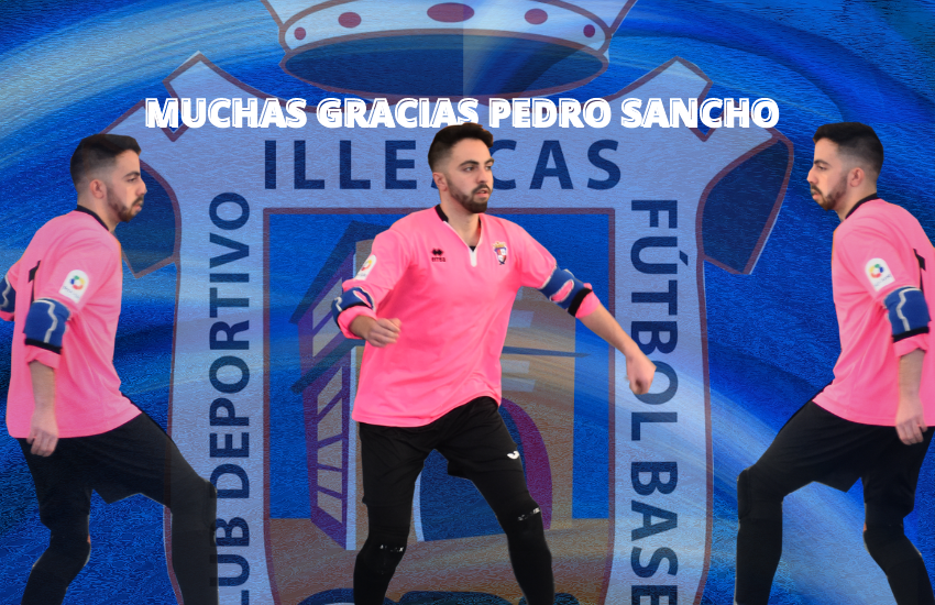 Pedro Sancho causa baja en el Finetwork Fútbol Sala Illescas.