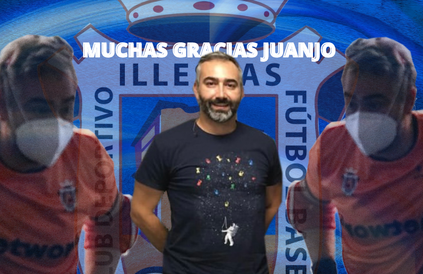 Juanjo causa baja en la coordinación del fútbol sala de Illescas.