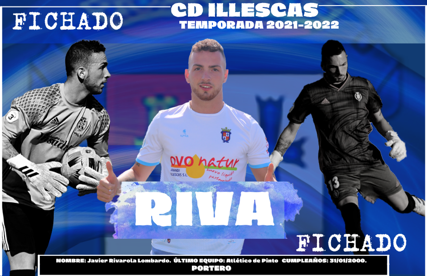 Javi Riva, nuevo fichaje del Illescas para la temporada 2021-2022.