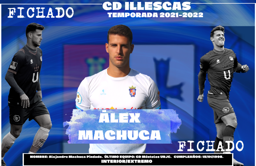 Álex Machuca, nuevo fichaje del Illescas para la temporada 2021-2022.