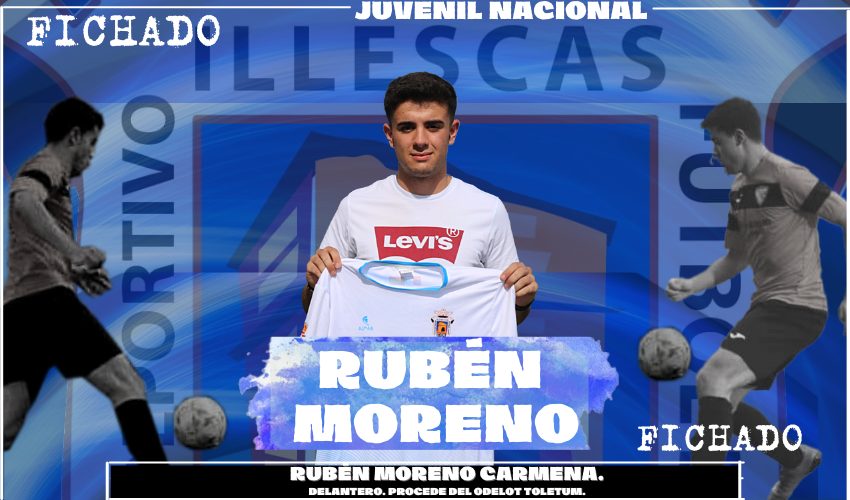 Rubén Moreno se une al Illescas Juvenil Nacional 2021/2022.