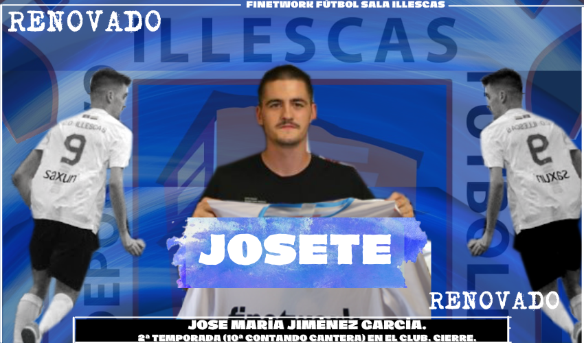 Josete, sexto renovado del Finetwork Fútbol Sala Illescas