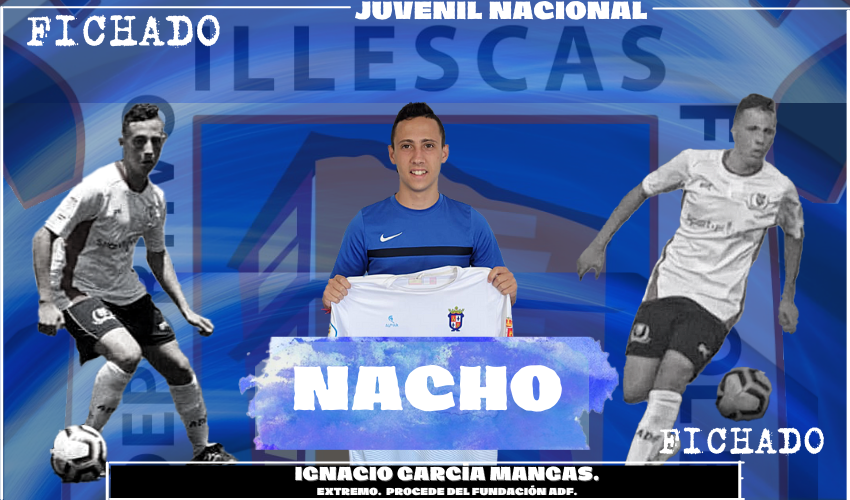 Nacho se une al Illescas Juvenil Nacional 2021/2022.