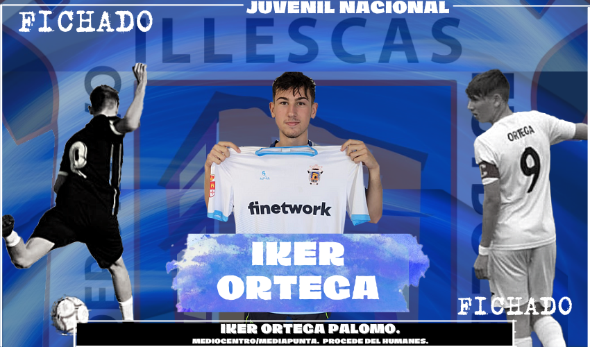 Iker Ortega se une al Illescas Juvenil Nacional 2021/2022.