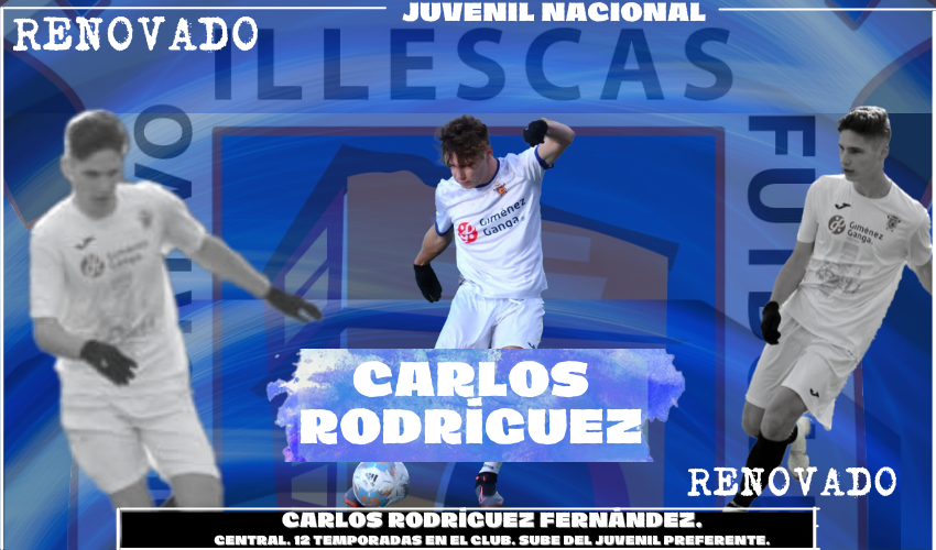 Carlos Rodríguez sube al Illescas Juvenil Nacional