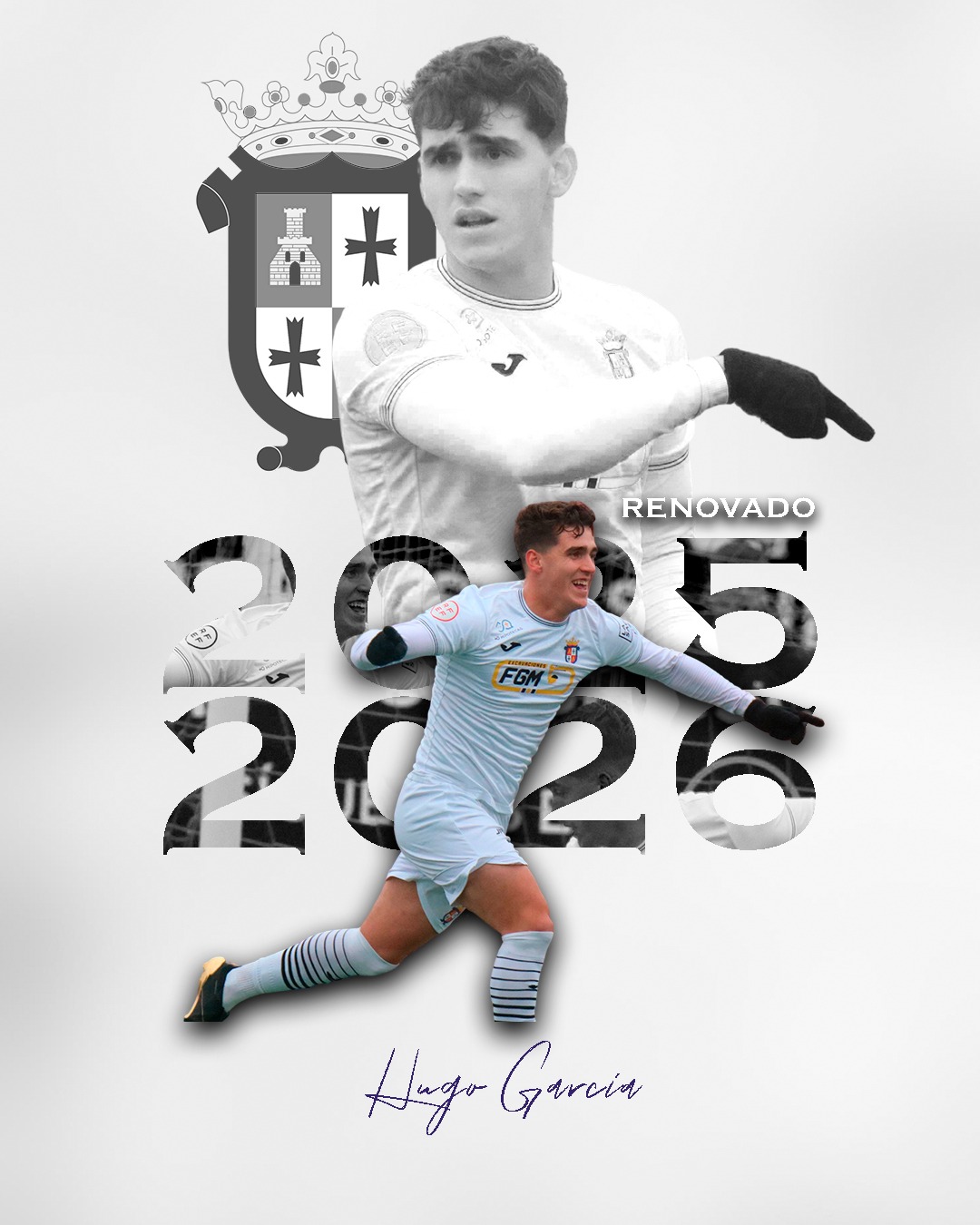 COMUNICADO OFICIAL: Hugo García renueva para la temporada 2025-26