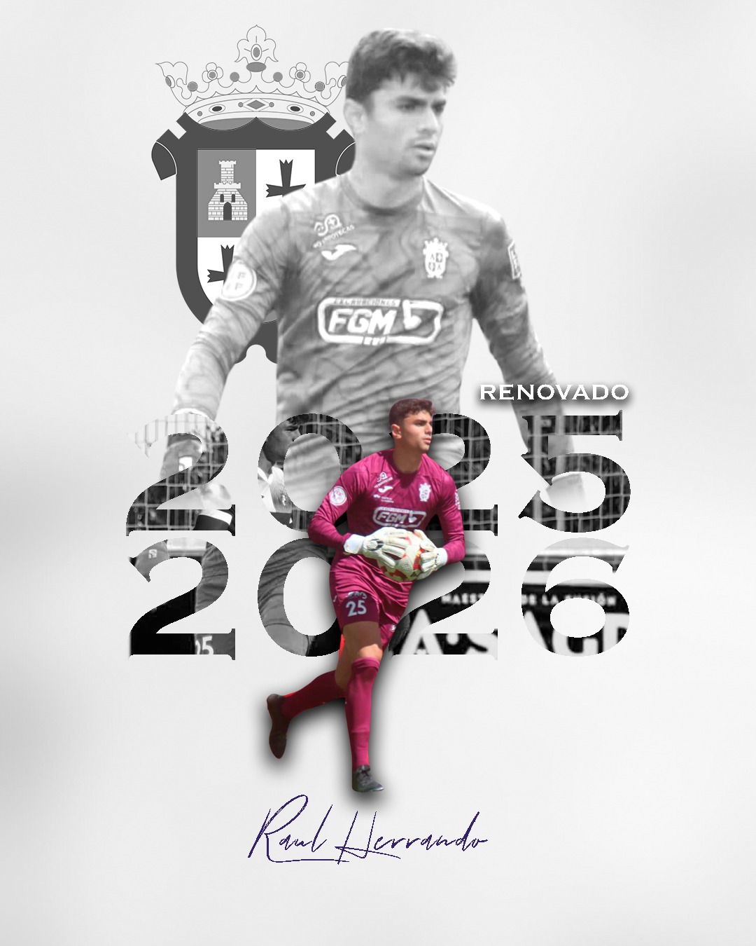 COMUNICADO OFICIAL: Raúl Herrando renueva para la temporada 2025-2026
